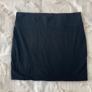 Forever 21 Black Knit Miniskirt